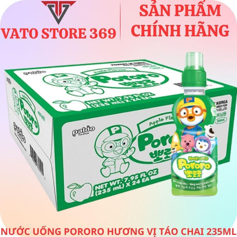 Pororo Apple Flavored Drink 235ml Bottle
