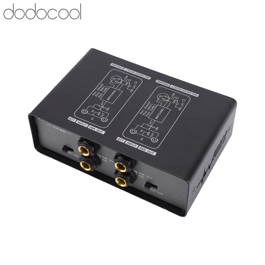 Dodocool Âm Thanh Cách Ly Mặt Đất Vòng Lặp Tiếng Ồn Eliminator kênh đôi 3 Tốc Độ Tăng Điều Chỉnh Âm Thanh Giao Diện Cho Studio Nhà Xe Giải Trí