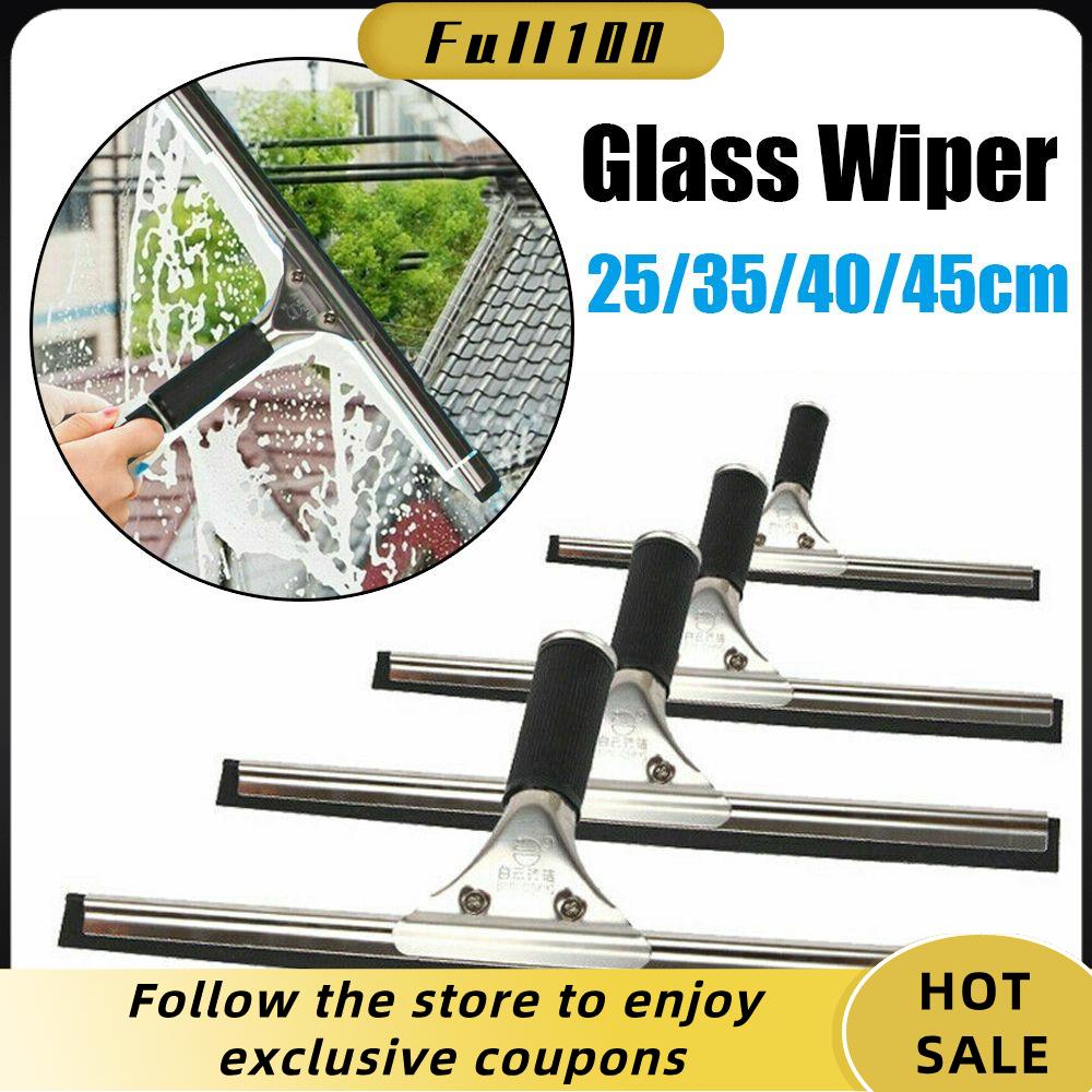 FULL100 25/35/40/45cm Phòng tắm Applicator Hộ gia đình Cao su cao su Wiper Làm sạch Bàn Chải Thủy tinh Sạch Hơn Cửa sổ Giống Cây Chổi