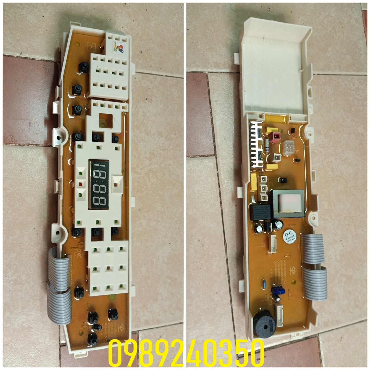 Bo mạch máy giặt samsung wa95v9 mới chính hãng