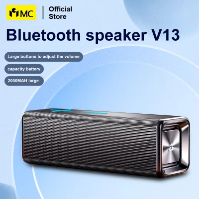 MC V13 Bluetooth Speaker Subwoofer Home Wireless Portable TWS Series HIFI Sound Quality Bluetooth 5.0 Speaker 20 Hours Play Time