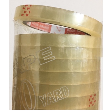 1 cuộn băng keo trong 1.2cm dán hộp yến sào cao cấp