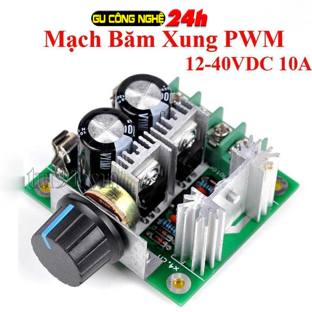 Mạch điều khiển tốc độ động cơ dc pwm 12v - 40v 10a