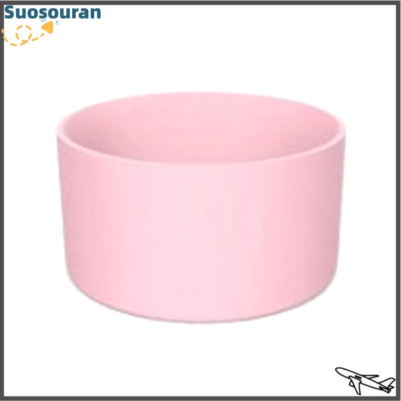 【suosouran】🔥🔥 Silicone khởi động cho Owala chai nước chống trượt dưới Bìa bảo vệ dưới đáy cơ sở bảo vệ Coaster Flask 7.5cm 2.95in - 8