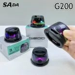SADA G200 hút nam châm Loa Bluetooth, đèn LED cầm tay, hệ thống âm thanh ngoài trời
