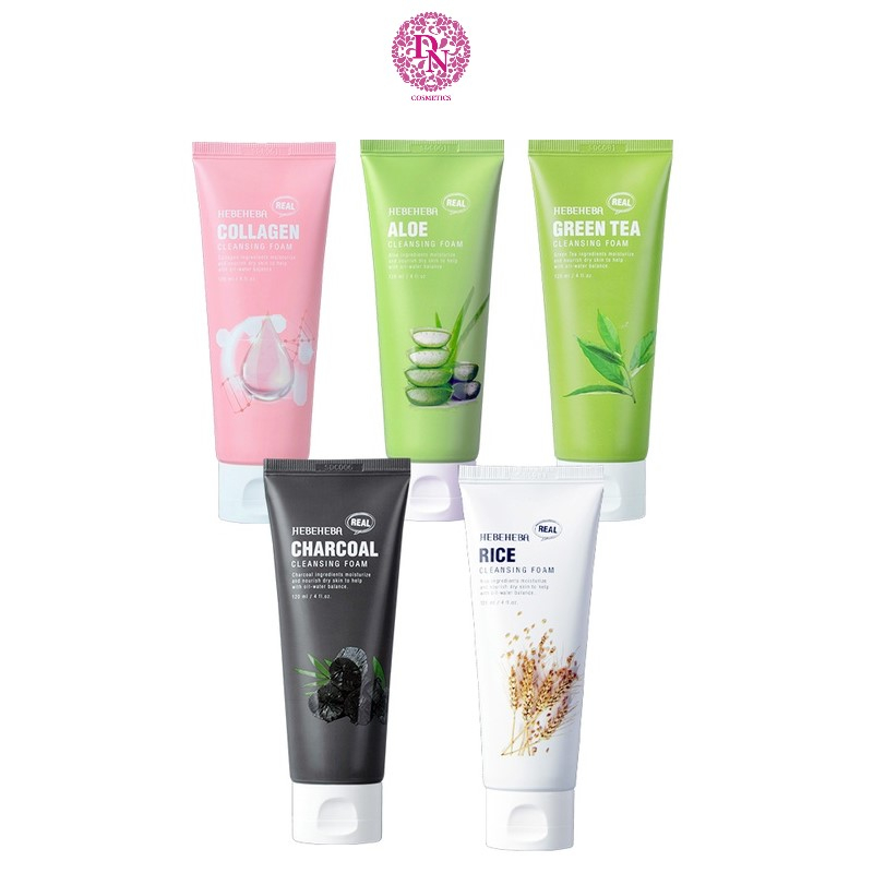 Sữa Rửa Mặt Làm Sạch Da Hebeheba Cleansing Foam 120ml
