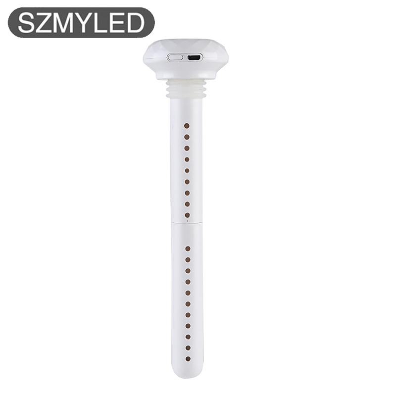Portable Humidifier, USB Rechargeable Humidifiers With Flexible Rubber Buckle, Adjustable Length Mini Humidifier For Plants, Office, Car, Room