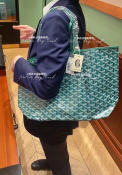 Spot Goyard Goya printed shopping bag tote medium tote bag Mommy bag shoulder portable handbag large