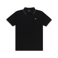 Screamous Polo Shirt CROWN LINE GREY BLACK