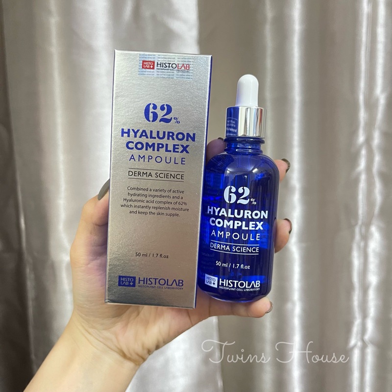 Tinh chất Cấp ẩm sâu HISTOLAB 62 hyaluron complex ampoule