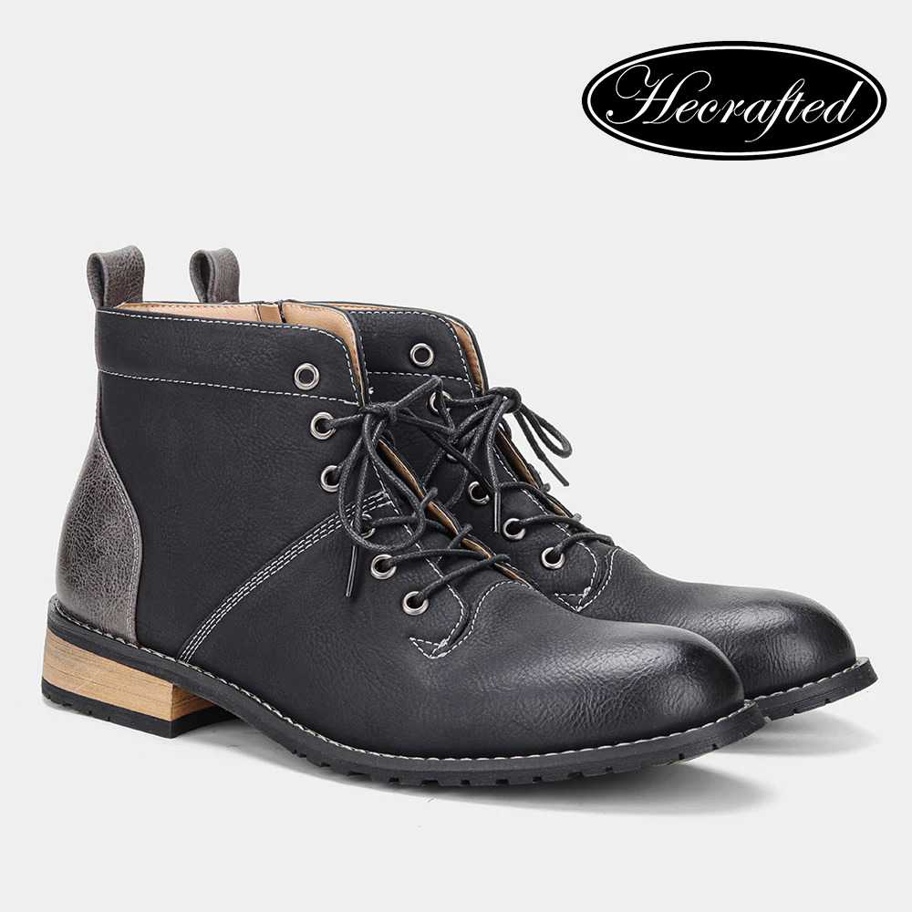 Boots for men high quality leather comfortable fashion 2023 classic nd ankle boots # kd671