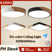 KASIDA Remote-Controlled Ultra-Thin LED Ceiling Light