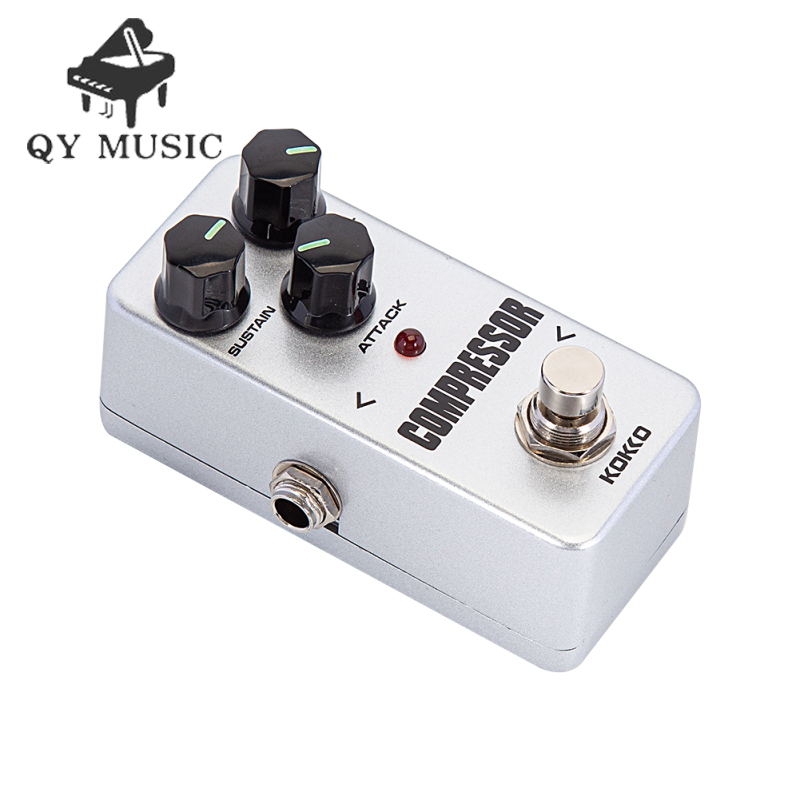 Kokko fcp2 Mini Bàn đạp máy nén pê-đan hiệu ứng guitar cầm tay bộ phận Đàn ghi ta