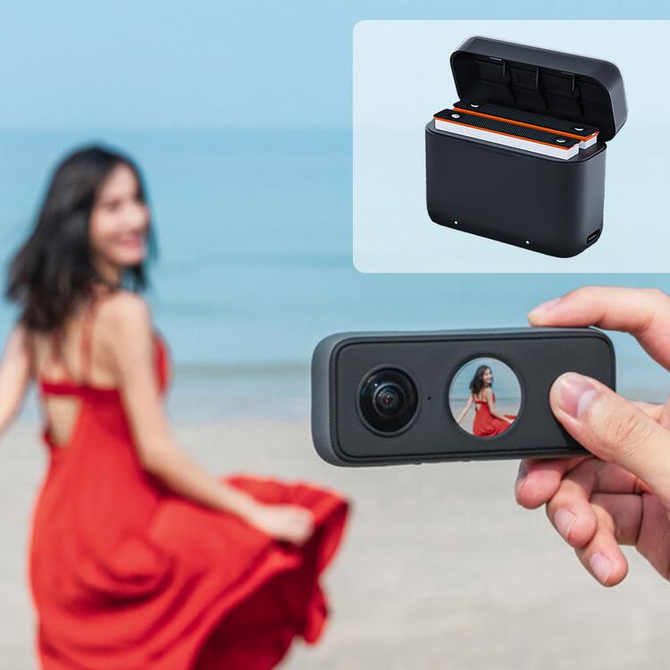 Sạc Pin Máy Ảnh Hộp Sạc Pin Máy Ảnh Trạm lưu trữ sạc pin 2 kênh di động nhanh Sạc du lịch phụ kiện máy ảnh lovable