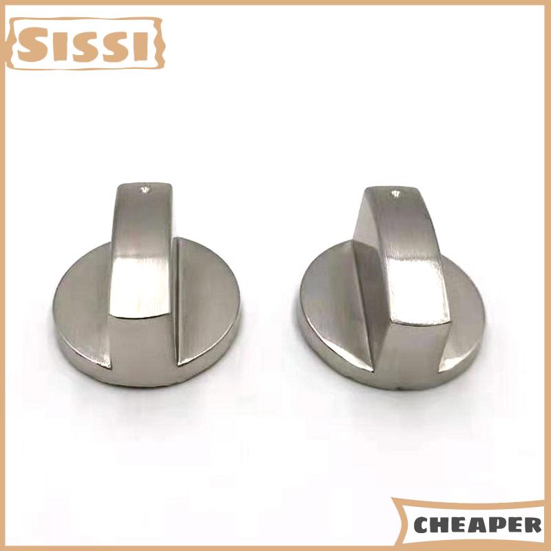 Sissi 1 cái 6 mét phổ Bạc Bếp gas điều khiển knobs adaptors lò chuyển đổi bề mặt nấu ăn ổ khóa điều khiển