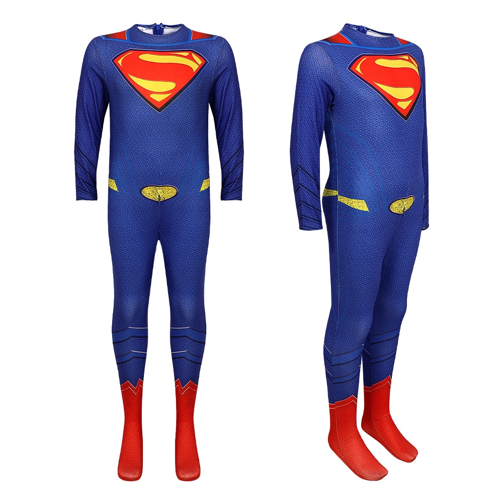Superhero superman conjoined tights cosplay steel cos superman Kent