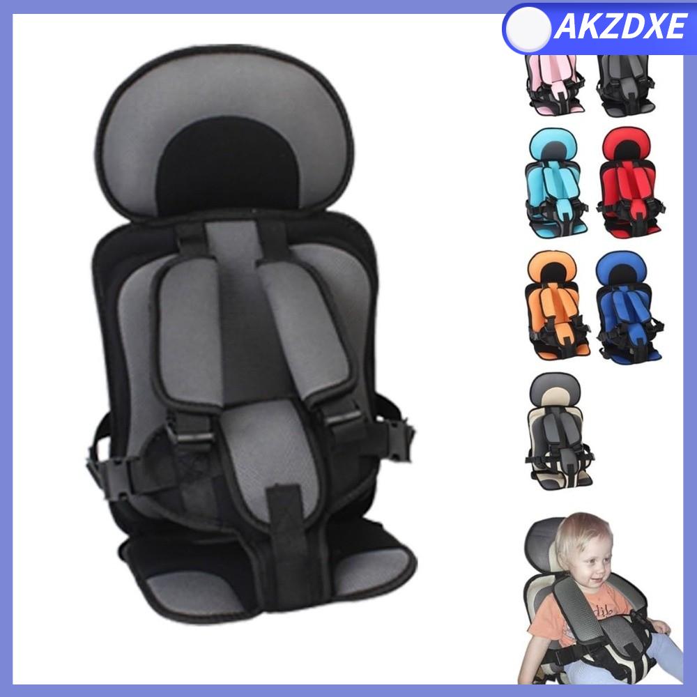 AKZDXE Di động Ghế an toàn cho trẻ em Có thể chuyển đổi Có thể gập lại Ghế ô tô Thoáng khí Đệm tăng cường Tự động