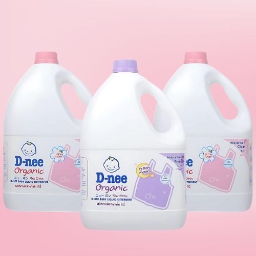 (COMBO 3 CAN) Nước Giặt Dnee Thái 3000ml Thơm Dịu An Toàn Cho Làn Da Bé - Lưu Hương Lâu > /// ///