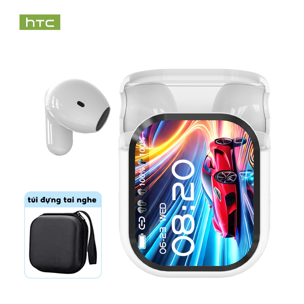 HTC NE20 Tai Nghe Phiên Dịch Tai Nghe Bluetooth 6.0 AI Dịch Trực Tiếp Màn Hình LED Thông Minh Chất Â