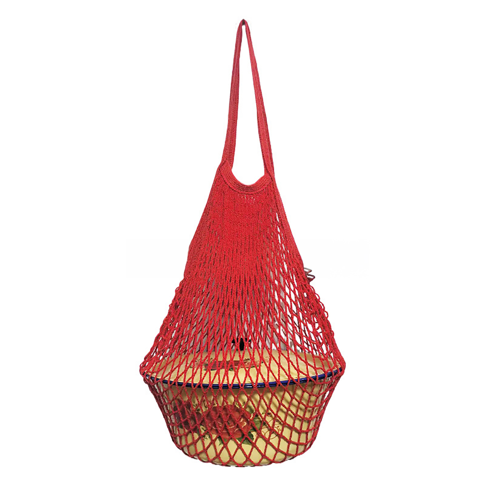 【Stock】 Travel Shopping Bag Eco-friendly Shopping Bag Foldable Large Capacity Cotton Mesh Tote Bag – Lightweight Grocery Food Toy Clothing Storage Bag for Easy Carrying and Eco-friendly Shopping in Asia - 2