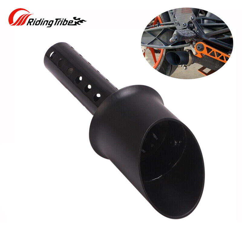 Riding Tribe ống xả xe máy ống Hidden Ống thép không gỉ Bộ phận sửa đổi tương thích cho RC390 125 200 250 390 17-22