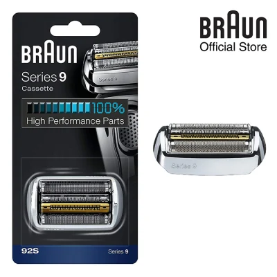 Braun Series 9 92S 92B Electric Shaver Head Foil & Cutter Replacement Cassette Compatible with Electric Shaver Series 9 Models