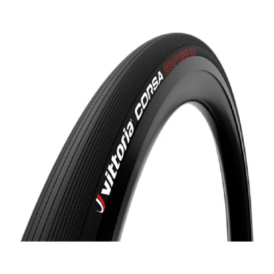 Vittoria Corsa Graphene 2.0 Clincher Road Bike Tyres (Black / Tanwall) for Bicycle and Cycling