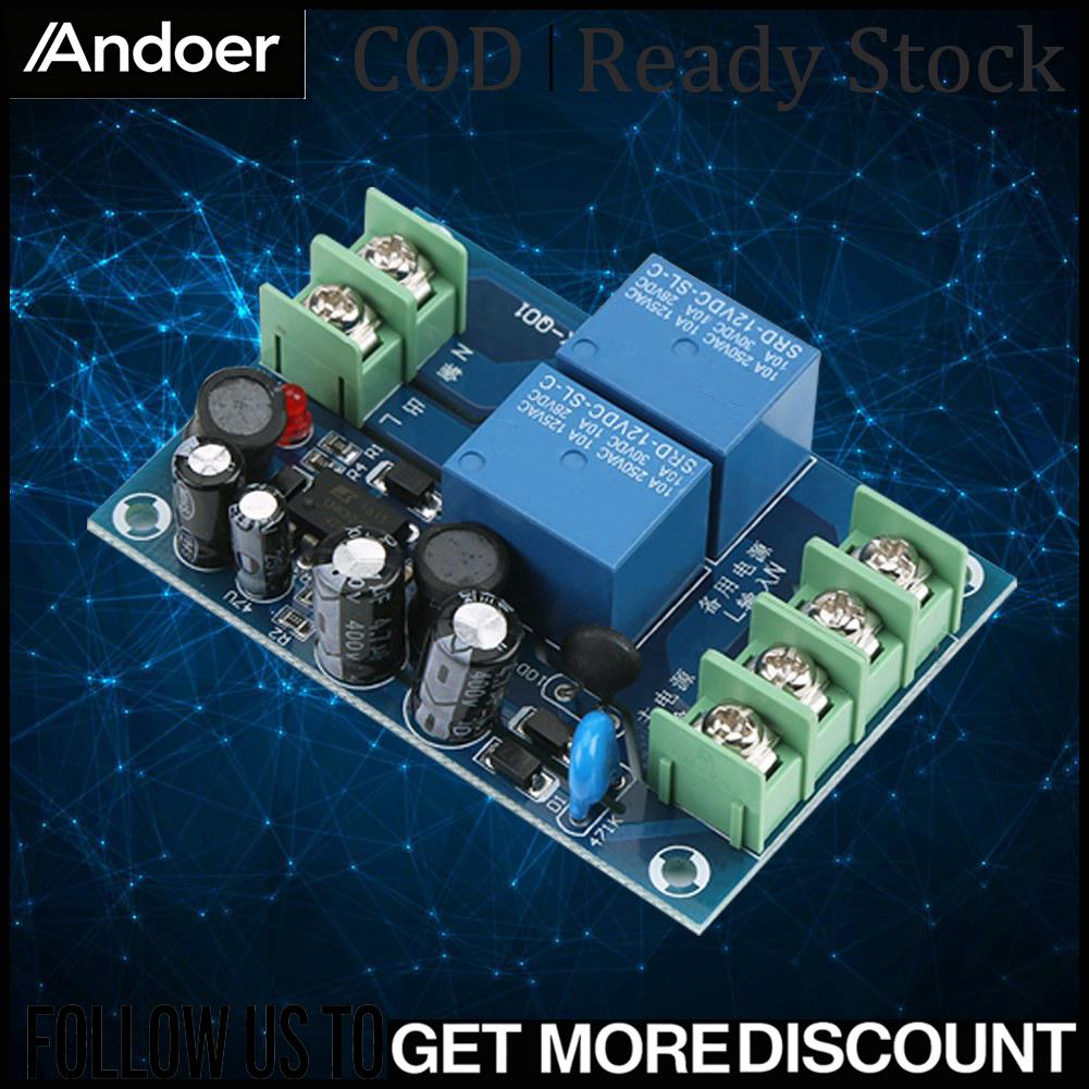 Andoer Mô-đun điều khiển chuyển đổi nguồn điện tự động Funien cho mạng máy tính xách tay ươm tạo với công tắc khẩn cấp dự phòng Giá 111,000 Đồng*Miễn phí vận chuyển