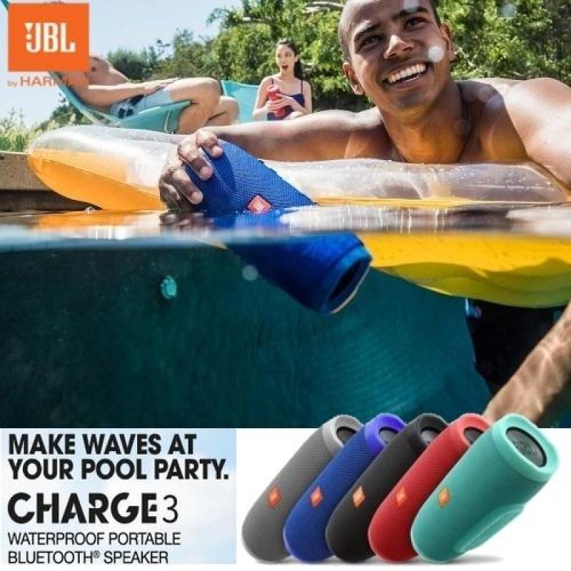 JBL Charge 3 Portable Bluetooth Stereo Speaker Singapore