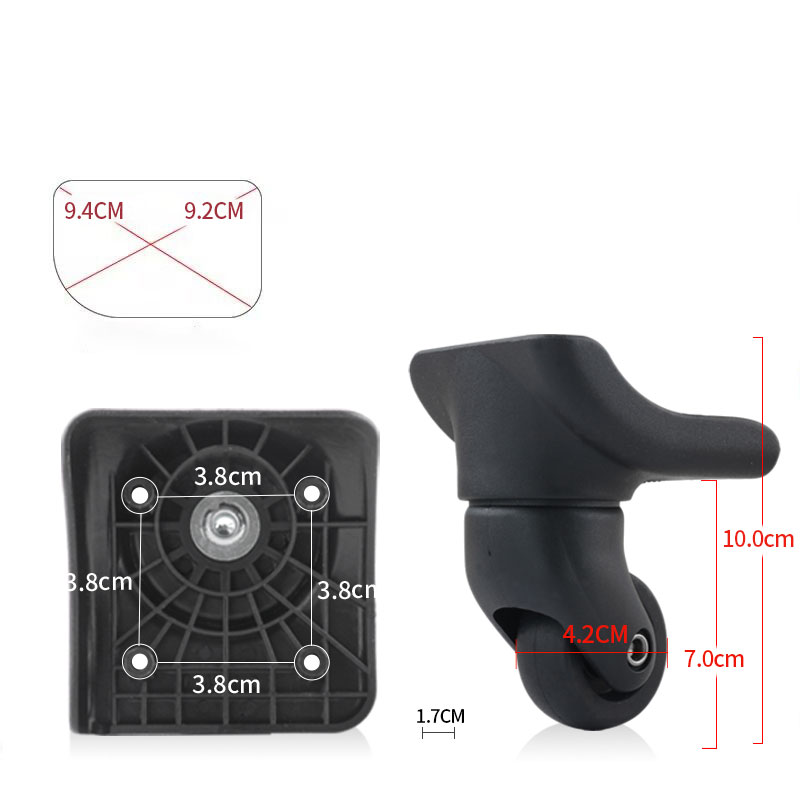 Eminent Luggage Wheel Accessories 360° Rotation Casters For