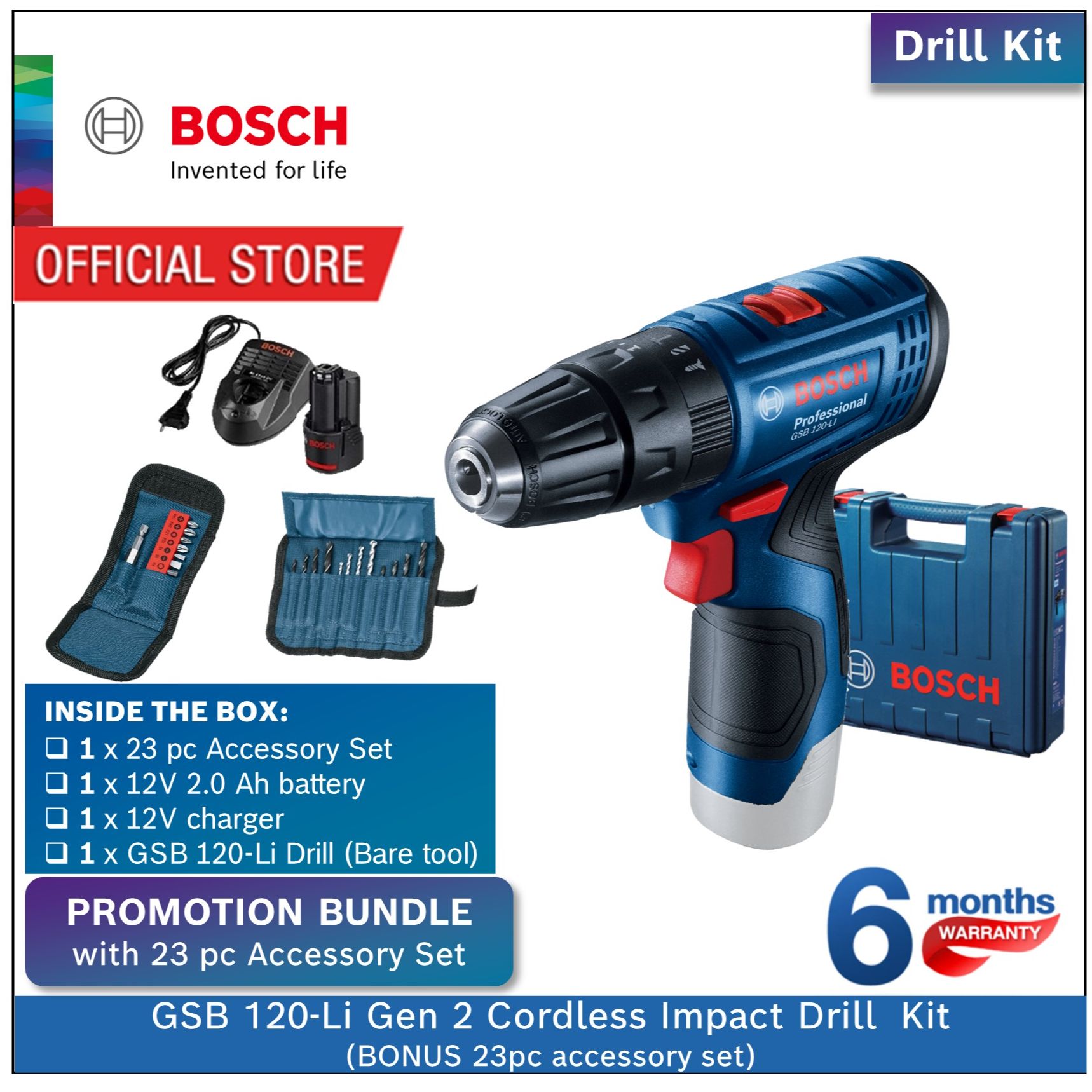 Bosch Cordless Impact Drill - Best 