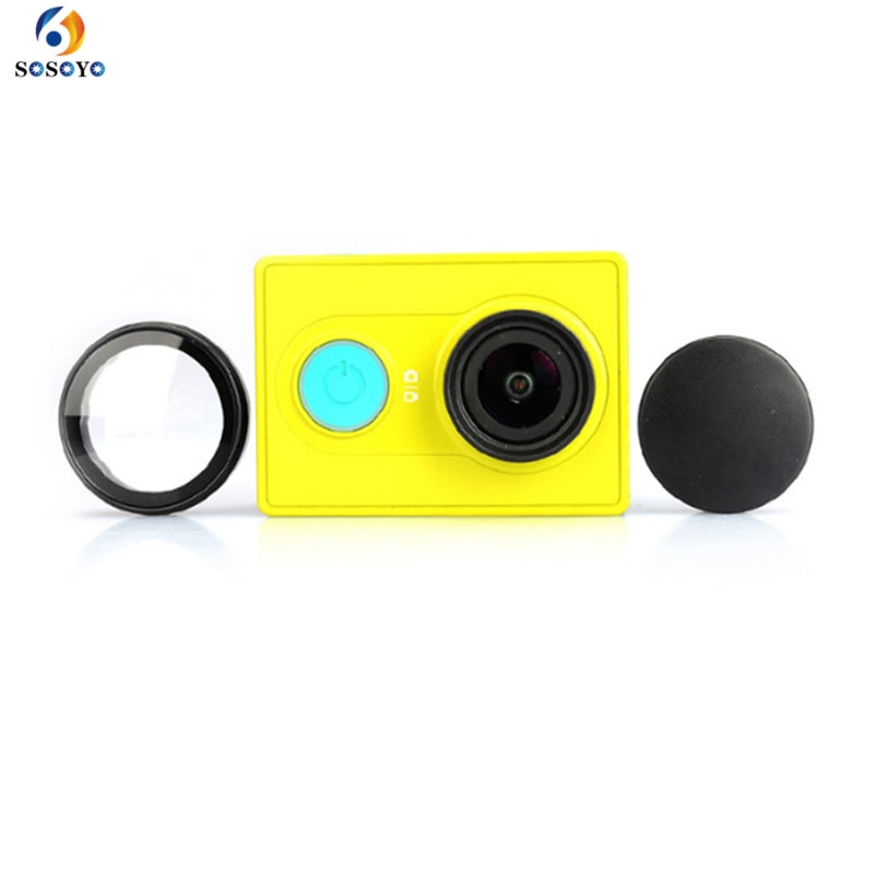 Uv Lens Filter Filtro With Protection Lens Cap Cover For Xiaomi Yi 1 Xiaom