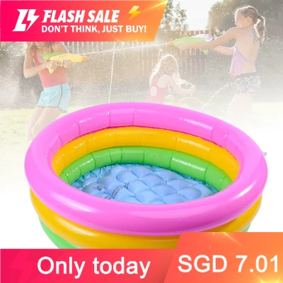Bath Tub Toy Portable Multifunction Outdoor Indoor Swimming Round For Children Family Water Play Funny Inflatable Kiddie Pool
