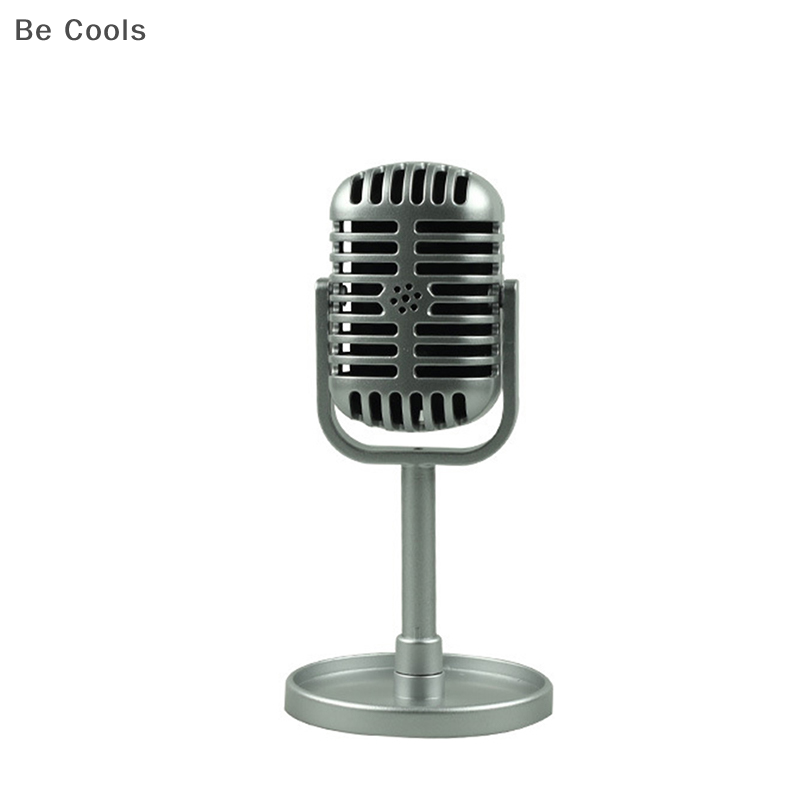 Be Cools xingnangxingf Micro Thanh Nhạc Năng Động Cổ Điển Hoài Cổ, Mic Phong Cách Cổ Điển Mô Hình Đứng Phổ Quát