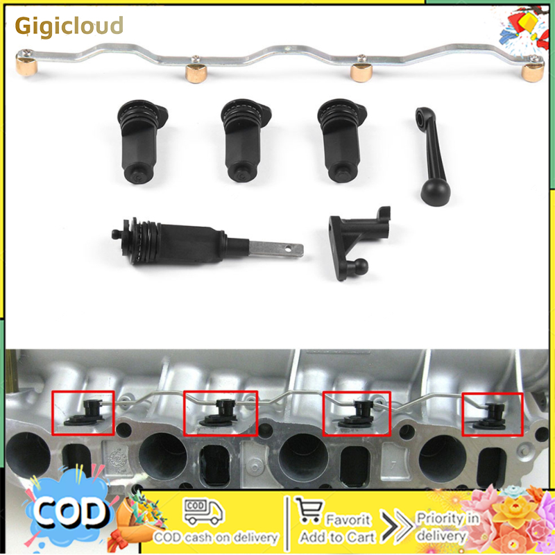 Car Intake Manifold Swirl Flaps Rotor Rotation Rod Kit Engine Modification Parts Compatible For Astra H Mk5