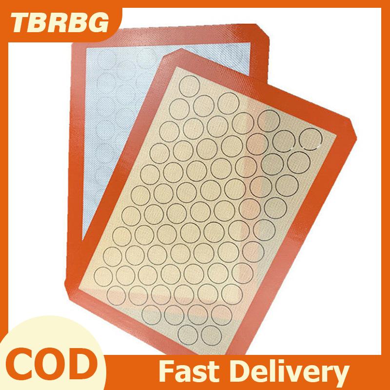 TBRBG Không dính Silicone mat nướng Lò Nướng Bánh ngọt lót Macaron Tấm bánh nhà bếp
