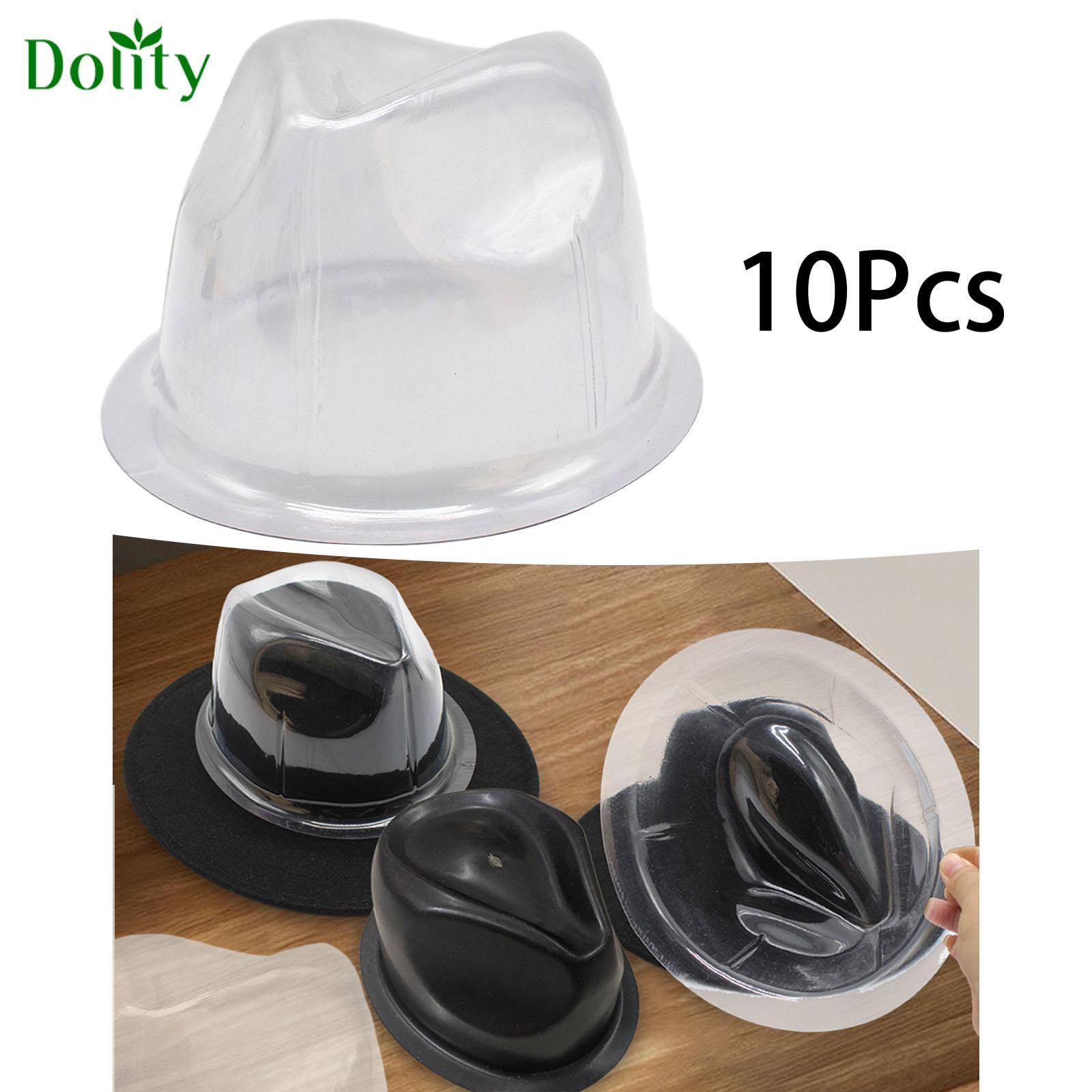 Dolity 10Pcs Jazz Hat Stand Hat Support Holders Supplies Travel Caps
