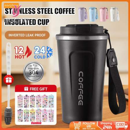 BeeLinny 510ML Insulated Stainless Steel Travel Mug