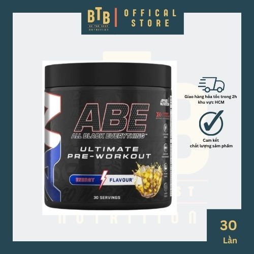 Bột Pre-workout ABE - 30 lần dùng - SẢN PHẨM CHUẨN, CỰC KÌ TỐT, ĐẢM BẢO SỬ DỤNG ƯNG Ý, ĐƯỢC ƯA THÍCH TRÊN THỊ TRƯỜNG HIỆN NAY, ỦNG HỘ SHOP NHÉ