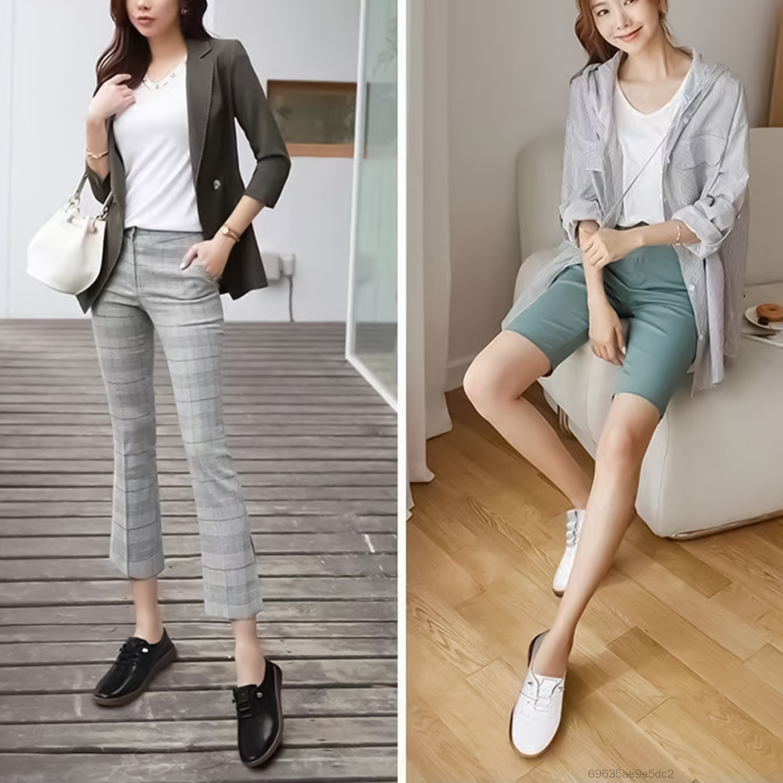 Giày thể thao nữ đế mềm màu trắng thoáng khí và nhẹ chống mài mòn cho nữ Phụ nữ và các cô gái tuổi teen JS-022-VN