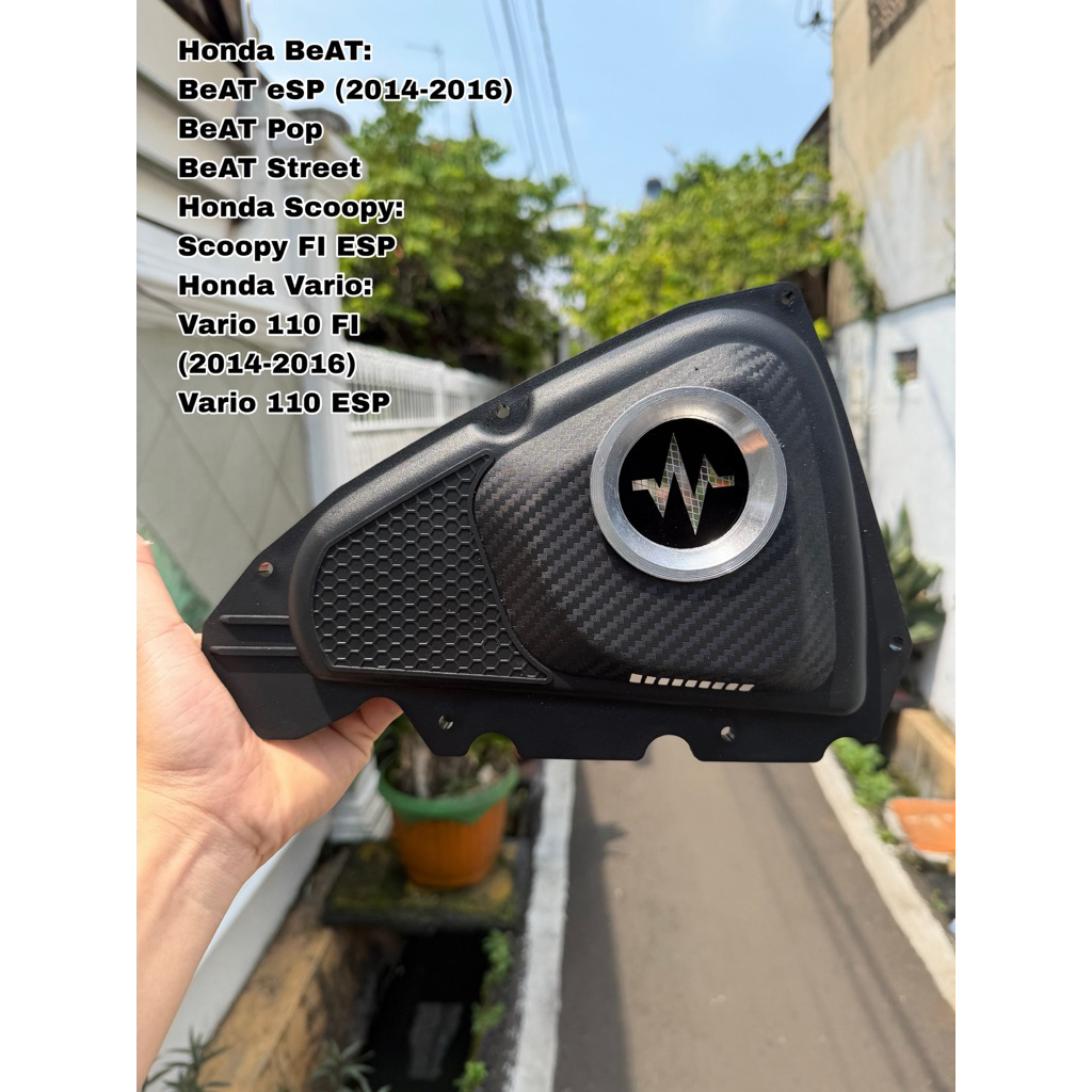 Box Filter Slim Beat Velocity Viet K44 Beat ESP Beat Pop Beat FI Street Vario FI 110 Scoopy FI Rumah Box Filter Beat Honda Vario SCoopy Harga 14,720 rupiah*Gratis Ongkir