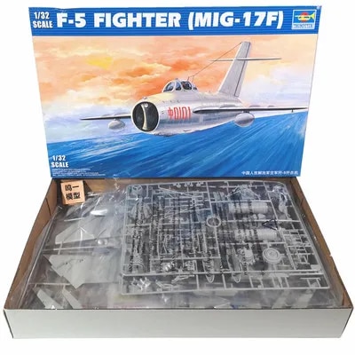 Trumpeter 02205 1/32 Quy Mô F-5 JJ-5 Máy Bay Chiến Đấu (MIG-17F) Máy Bay Mô hình lắp ráp bộ dụng cụ