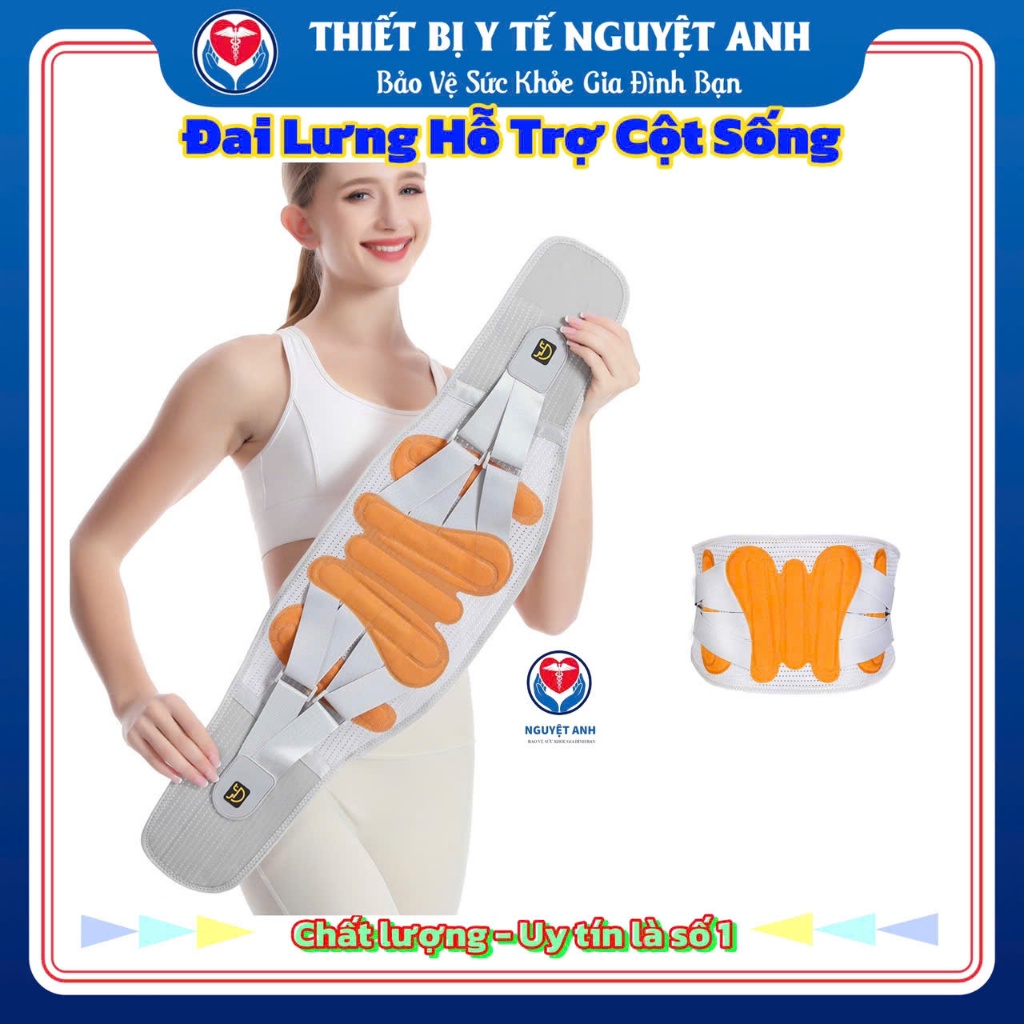 Đai lưng định hình cột sống NEW Dalu Pro, giảm đau lưng mỏi lưng, hỗ trợ thoái hoá cột sống