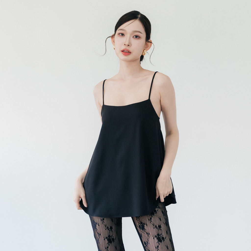 Lism S-074 Noir Ease Camisole One-Piece Shirt ราคา 1,130 บาท*ส่งฟรี