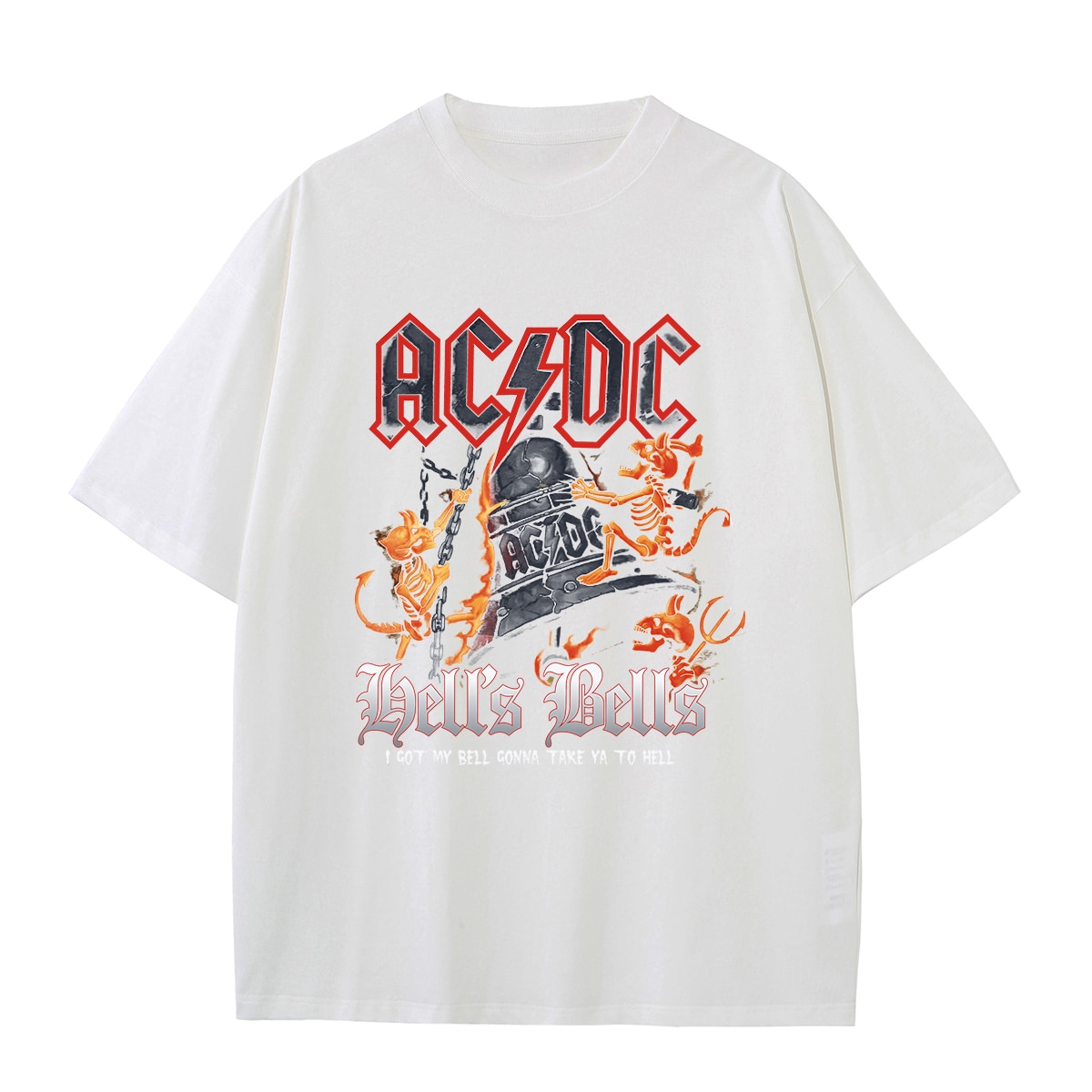 Acdc Got My Bell Rock Band Unisex 3D Print Baseball Jersey