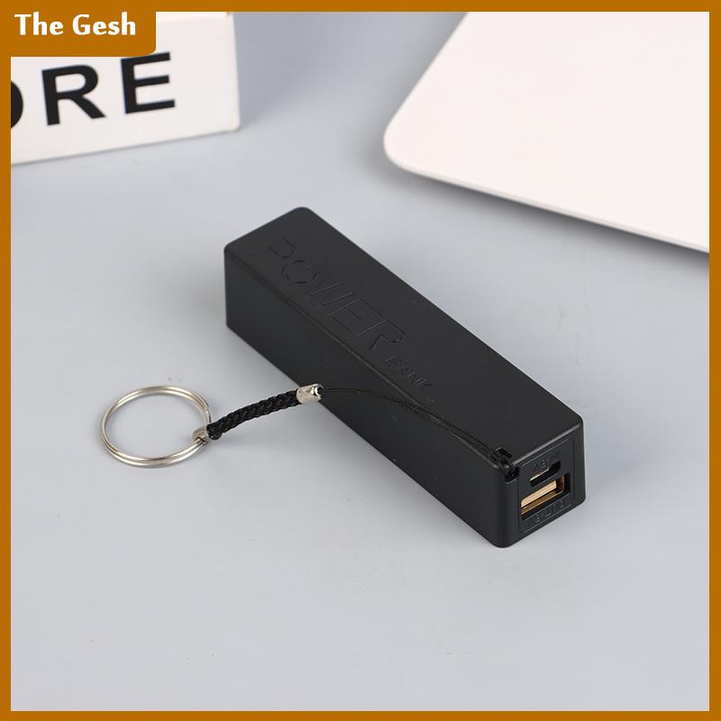 [The Gesh] Điện thoại di động ngân hàng sạc pin gói cho trường hợp tự làm hộp Protable đầy màu sắc stroage hộp - 8