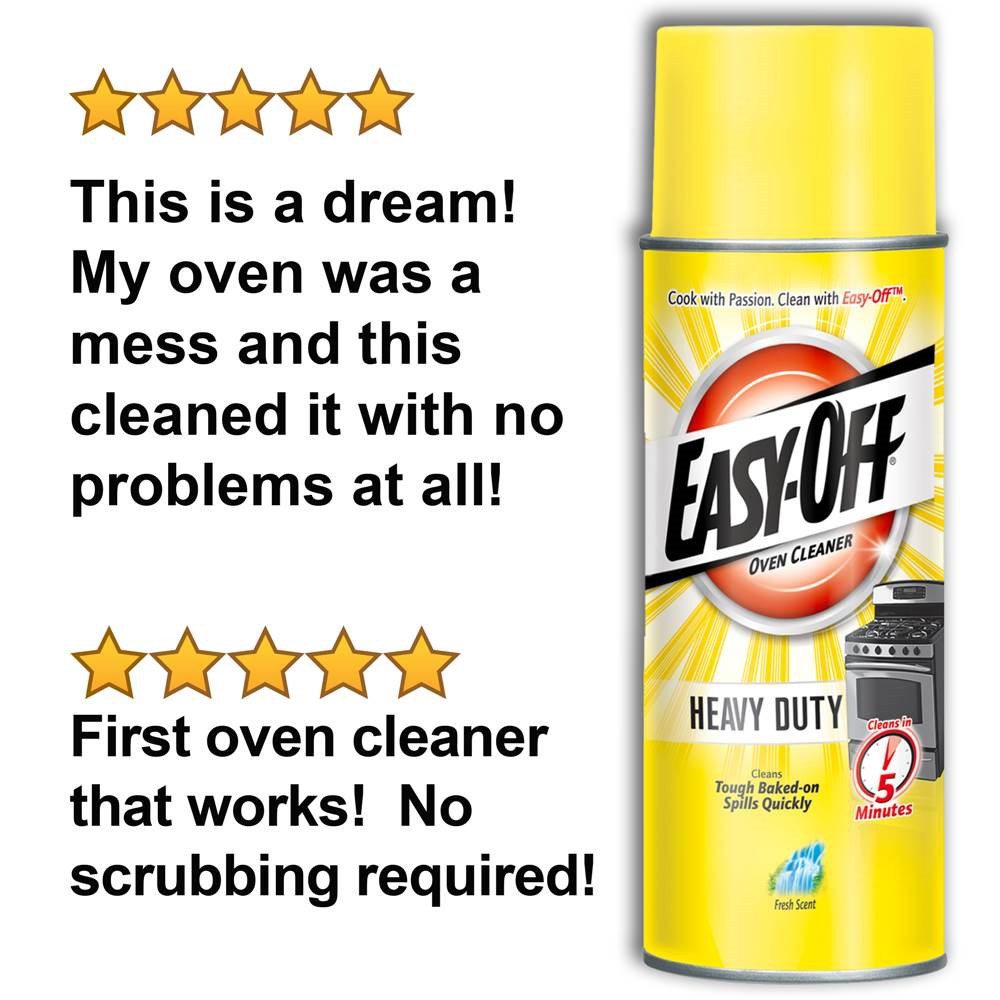 Cho việc nhà NHANH & NHẸ - Dung dịch vệ sinh lò nướng, vỉ nướng EASY-OFF HEAVY DUTY (Chai màu vàng) SẢN PHẨM RẤT ĐƯỢC ƯA CHUỘNG TRÊN THỊ TRƯỜNG KHÁCH YÊU TRẢI NGHIỆM THỬ NHÉ SẢN PHẨM TỐT, MONG ĐƯỢC ỦNG HỘ VÀ ĐÁNH GIÁ