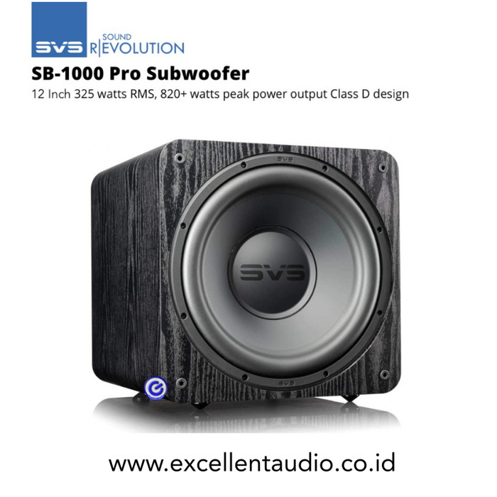 PROMO- SVS SB1000 PRO SUBWOOFER WITH HIGH EXCURSION DRIVER Giá 13,110,000 Đồng*Miễn phí vận chuyển