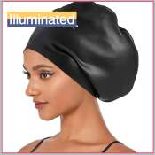 ILLUMINATED SHOP Extra Large Waterproof Swimming Cap for Long Hair