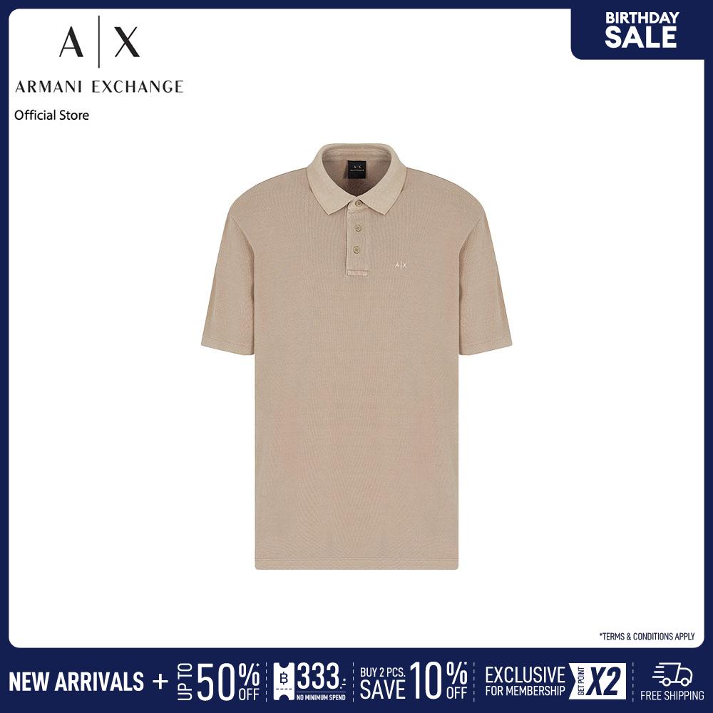 Armani Exchange Polo Men XM000509-AF13055-U6167 Brown ราคา 4,790 บาท*ส่งฟรี